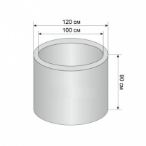 Кольцо колодца КС10-9