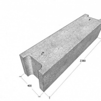 Блок фундамента 24-4-6